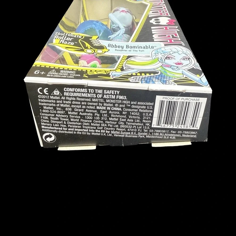 Mattel Monster High Abbey Bominable Skultimate Roller Maze 2012 New NRFB
